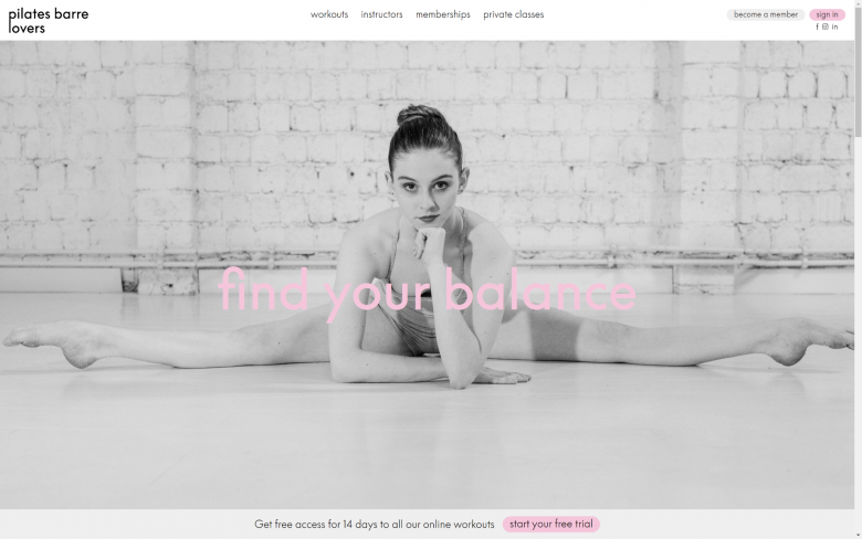 Pilates Barre Lovers Find you balance